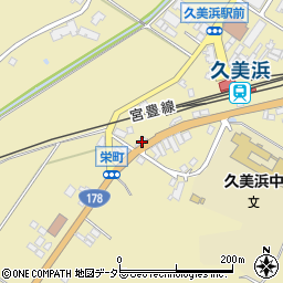 京都府京丹後市久美浜町1095-4周辺の地図