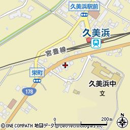 京都府京丹後市久美浜町1097-8周辺の地図