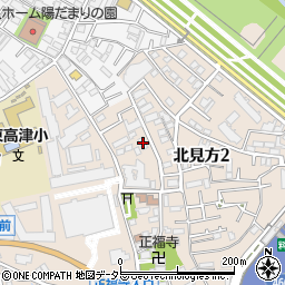 北見小路東周辺の地図