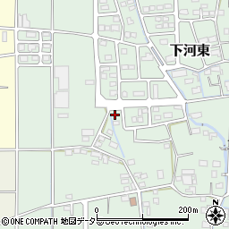 山梨県中央市下河東3042周辺の地図