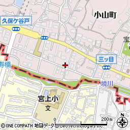 東京都町田市小山町4351周辺の地図