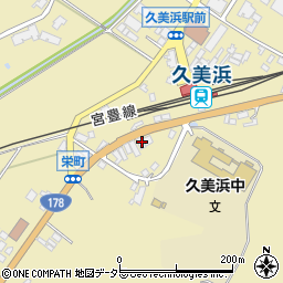 京都府京丹後市久美浜町1097-12周辺の地図