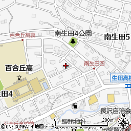 ルーチェ南生田周辺の地図
