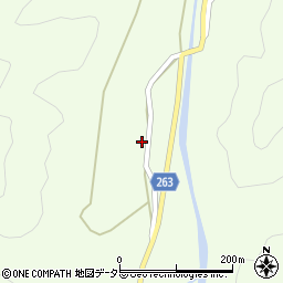 兵庫県美方郡新温泉町栃谷665周辺の地図