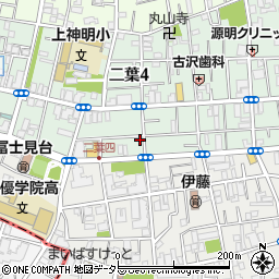 パレイシャル２３周辺の地図