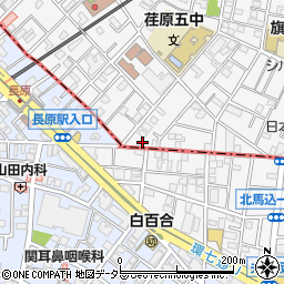 パレ・ドール旗の台周辺の地図