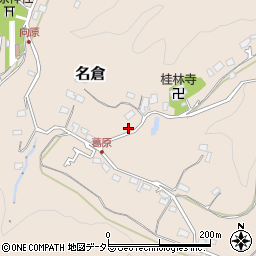 神奈川県相模原市緑区名倉3790周辺の地図