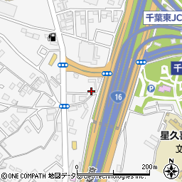 千葉県千葉市中央区星久喜町222周辺の地図