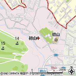 神奈川県川崎市宮前区初山1丁目16周辺の地図