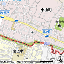 東京都町田市小山町4344周辺の地図
