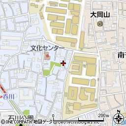 東京都大田区石川町1丁目2周辺の地図