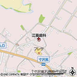 江藤歯科医院周辺の地図