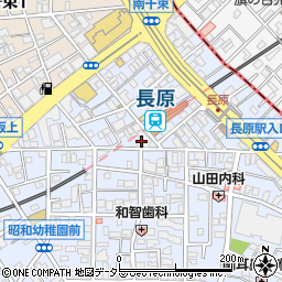 パークＭＵＦＧ長原駅前駐車場周辺の地図