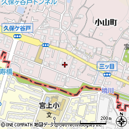 東京都町田市小山町4352周辺の地図