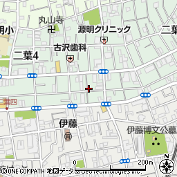 東京都品川区二葉4丁目16-9周辺の地図