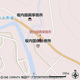 坂内郵便局 ＡＴＭ周辺の地図