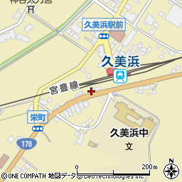 京都府京丹後市久美浜町1102-9周辺の地図