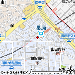 三菱ＵＦＪ銀行長原支店周辺の地図