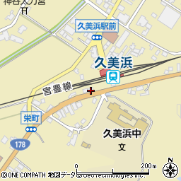 京都府京丹後市久美浜町1102-7周辺の地図