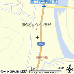 関市洞戸事務所（ほらどキウイプラザ）周辺の地図