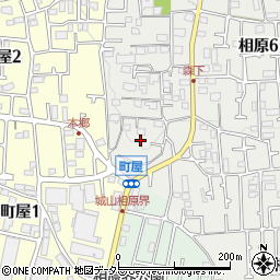 神奈川県相模原市緑区相原6丁目23周辺の地図