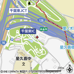 千葉県千葉市中央区星久喜町88-2周辺の地図