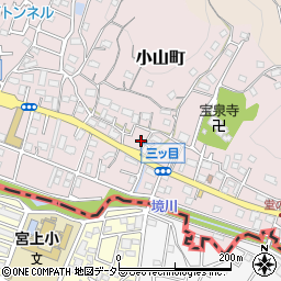 東京都町田市小山町3693周辺の地図