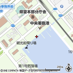 千葉県千葉市中央区中央港1丁目5周辺の地図