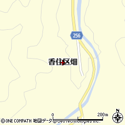 兵庫県香美町（美方郡）香住区畑周辺の地図