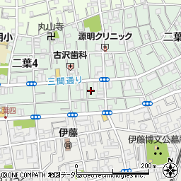 東京都品川区二葉4丁目16-11周辺の地図