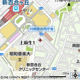 行政書士梨子本綜合法務事務所周辺の地図
