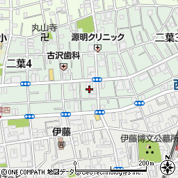 東京都品川区二葉4丁目16周辺の地図