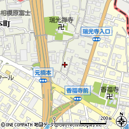 神奈川県相模原市緑区元橋本町2-8周辺の地図