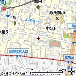 横山アパート周辺の地図