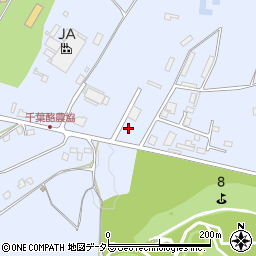 千葉県千葉市若葉区富田町周辺の地図