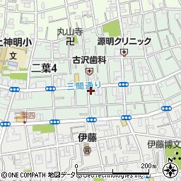 東京都品川区二葉4丁目18-12周辺の地図