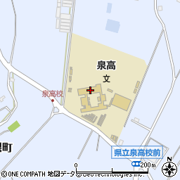 千葉県立泉高等学校周辺の地図