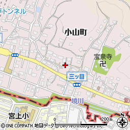 東京都町田市小山町3691周辺の地図