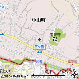 東京都町田市小山町3676-6周辺の地図