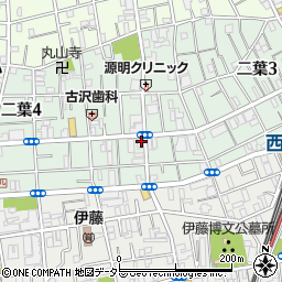 東京都品川区二葉4丁目16-4周辺の地図