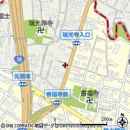神奈川県相模原市緑区元橋本町2-29周辺の地図
