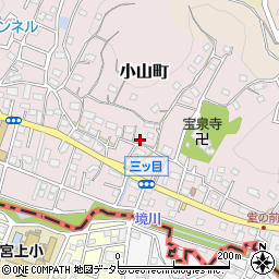 東京都町田市小山町3676-5周辺の地図