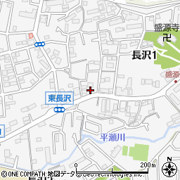 [葬儀場]長沢会館周辺の地図