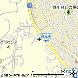 東京都町田市真光寺町913-3周辺の地図