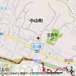 東京都町田市小山町3676周辺の地図