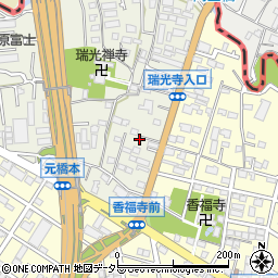 神奈川県相模原市緑区元橋本町2周辺の地図