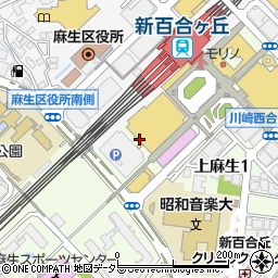 カンテボーレ 新百合ヶ丘店周辺の地図