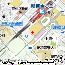 神奈川県川崎市麻生区上麻生1丁目19周辺の地図