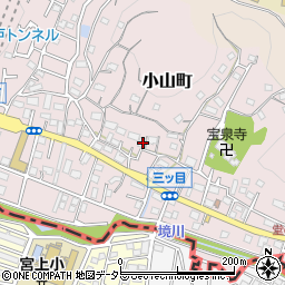東京都町田市小山町3727周辺の地図