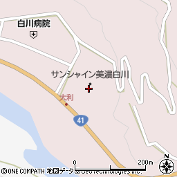 サンシャイン美濃白川居宅介護支援事業所周辺の地図